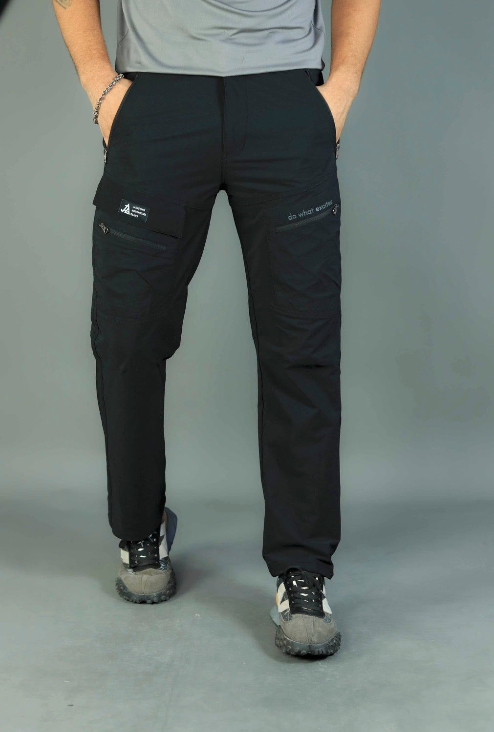 JAG Phantom Hiking & Trekking Pant | 7 Pocket Design | Quick Dry | 100% Breathable Fabric | Unisex Design