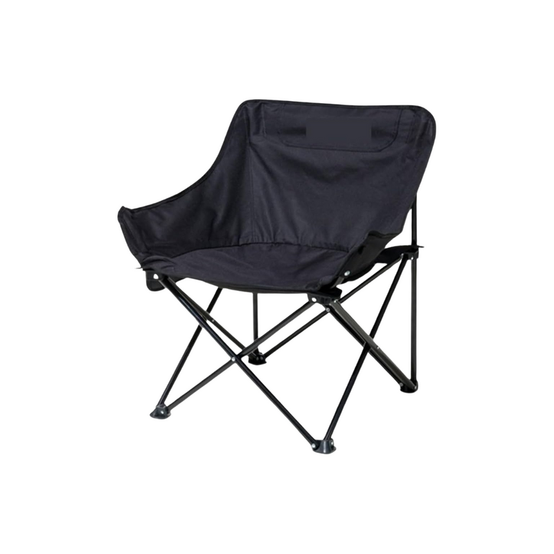 JAG PORTABLE CAMPING BUCKET CHAIR WITH SIDE POCKET