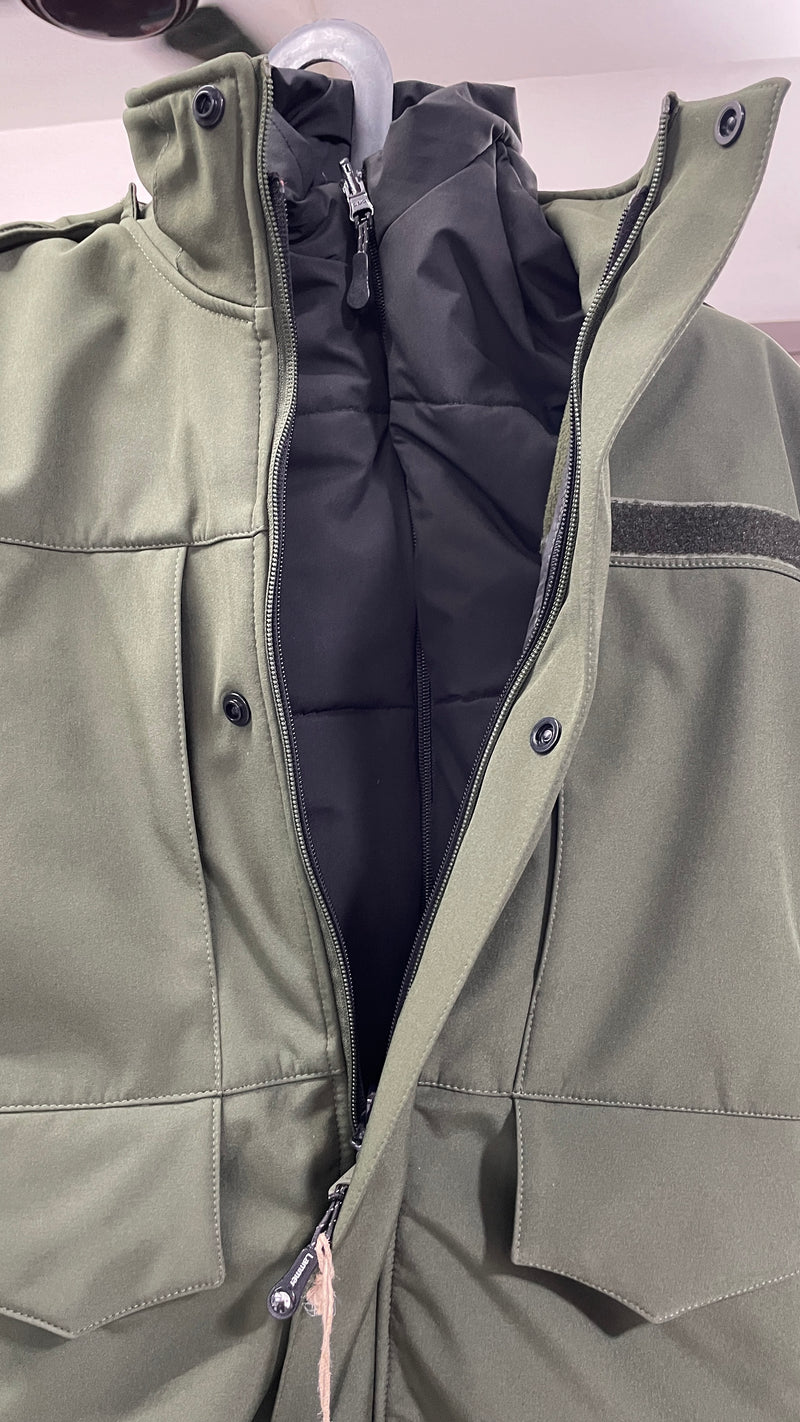 JAG Polar Pro Double Layered Jacket | Outer Jacket: Soft Shell | Inner Jacket: Polyfill