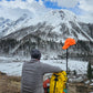 JAG Aranya 45L Alpine Backpack | Air Flow Back Support | Twin Aluminium Rods + Mesh | Solar Flare