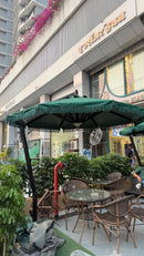 JS Meridian Ultra Premium Luxury Umbrella | Outdoor Umbrella | Made in Bharat | Round Side Pole