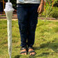 Jainsons Transparent Long Umbrella with Fril | White