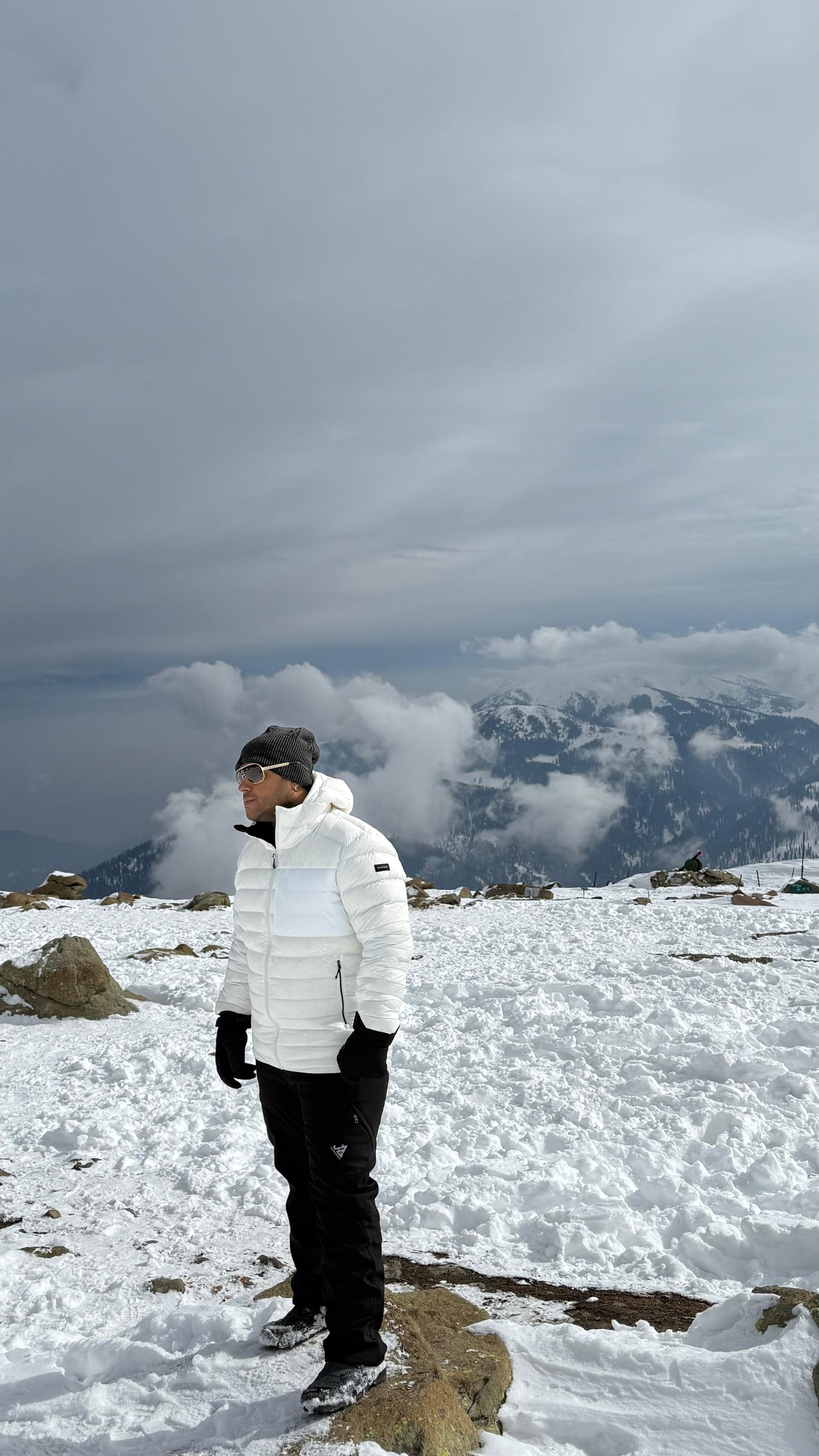 JAG Mt. Kailash Series Trekking & Hiking Pants | Snow Proof | Fleece Inside | Unisex Design | Bonded Fleeced Fabric | Snow Trekking Pants | Triple Layered Fabric | Jet Black - Limited Edition