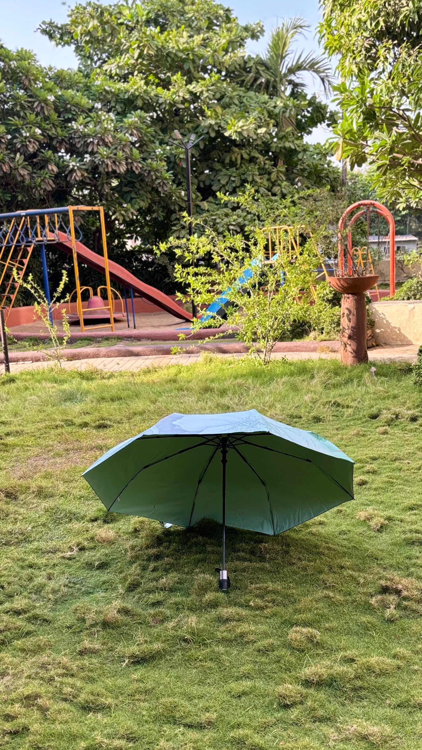 3 FOLD WOMENS DIGITAL FOLD UMBRELLA