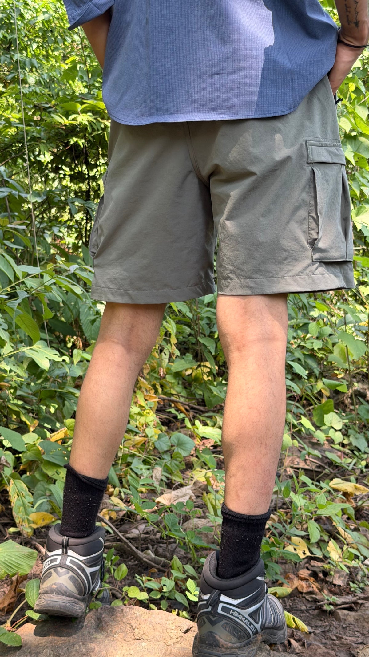 JAG Ranger Cargo Shorts | 5 Pocket Design | Stretchable Terri Fabric | All Zippered Secured Pockets