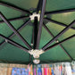 Jainsons Luxury Side Pole Umbrella | Patio Umbrella | Resort Umbrella | Made in भारत