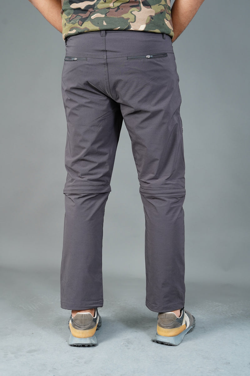 JAG Delta 2.0 Convertible Trekking & Hiking Pants | Traveller Series | Quick-Dry | Unisex Design | 6 Pockets