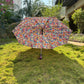 Jainsons 2 Fold Satin Printed Umbrella | Eco | 23”X8
