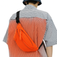 JAG Cosmic Orange Cross Body Sling Bag | Waist Pack | 3 Compartments