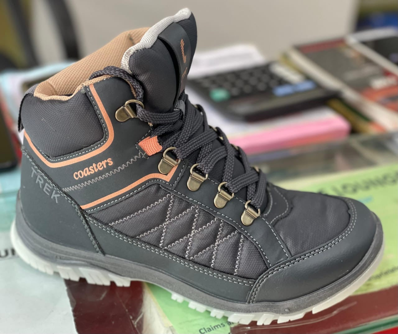 CTR High Ankle Small Sizes Shoes | Anti Skid | UK4 | UK5 | UK6 | Coasters Trekking Shoes