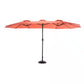 Triple Decker Luxury Centre Pole Umbrella | Patio Umbrella | Resort Umbrella