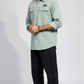 JAG Air - Wave Pro Travel Shirt | Hiking Shirt | Safari Shirt | Fully Stretchable | Full Sleeves Shirt | 2 Pocket Design | Deep Blue