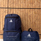 JAG Explore X 25L Self Foldable Daypack | Backpack and Day Bag for Hiking and Day Trips | Navy Blue