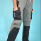 JAG Aerofit Convertible Travel & Hiking Pants | 5 Pocket Design | Stretchable Fabric | Deep Blue | Pants for Trekking