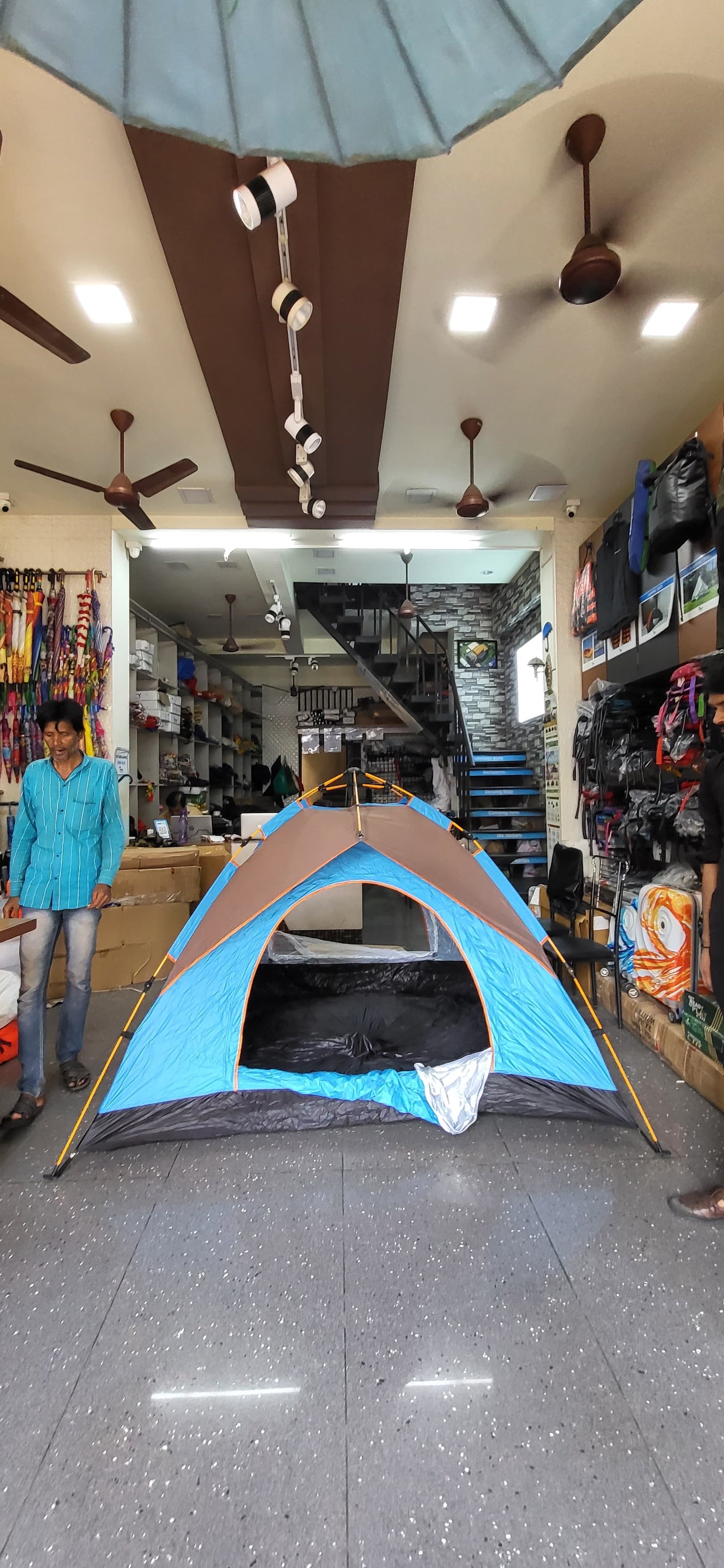 Automatic Tent | 15 Seconds Installation | 2 Side Doors