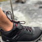 Ozark Trail Mid Ankle Hiking & Trekking Shoes | Water Repellent | Ultra Light | 300Grams Each Shoe | Midnight Black
