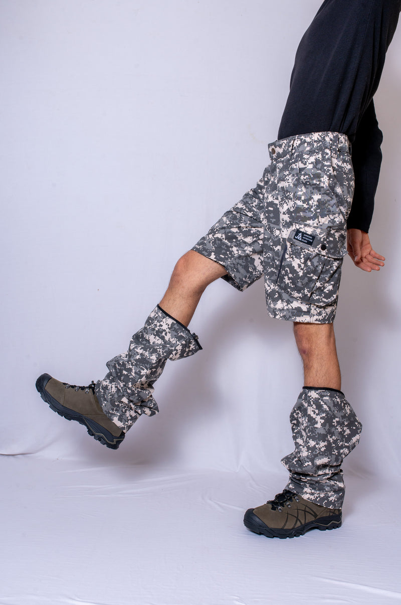 JAG Combat Infantry Military Cargo Pants | Trekking, Hiking & Travel Pants | Digi Camo | Convertible Cargo Pants