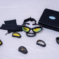 JAG UV Defender Sun-Glasses with Cushioning & Changeable Lenses | 4 Lenses