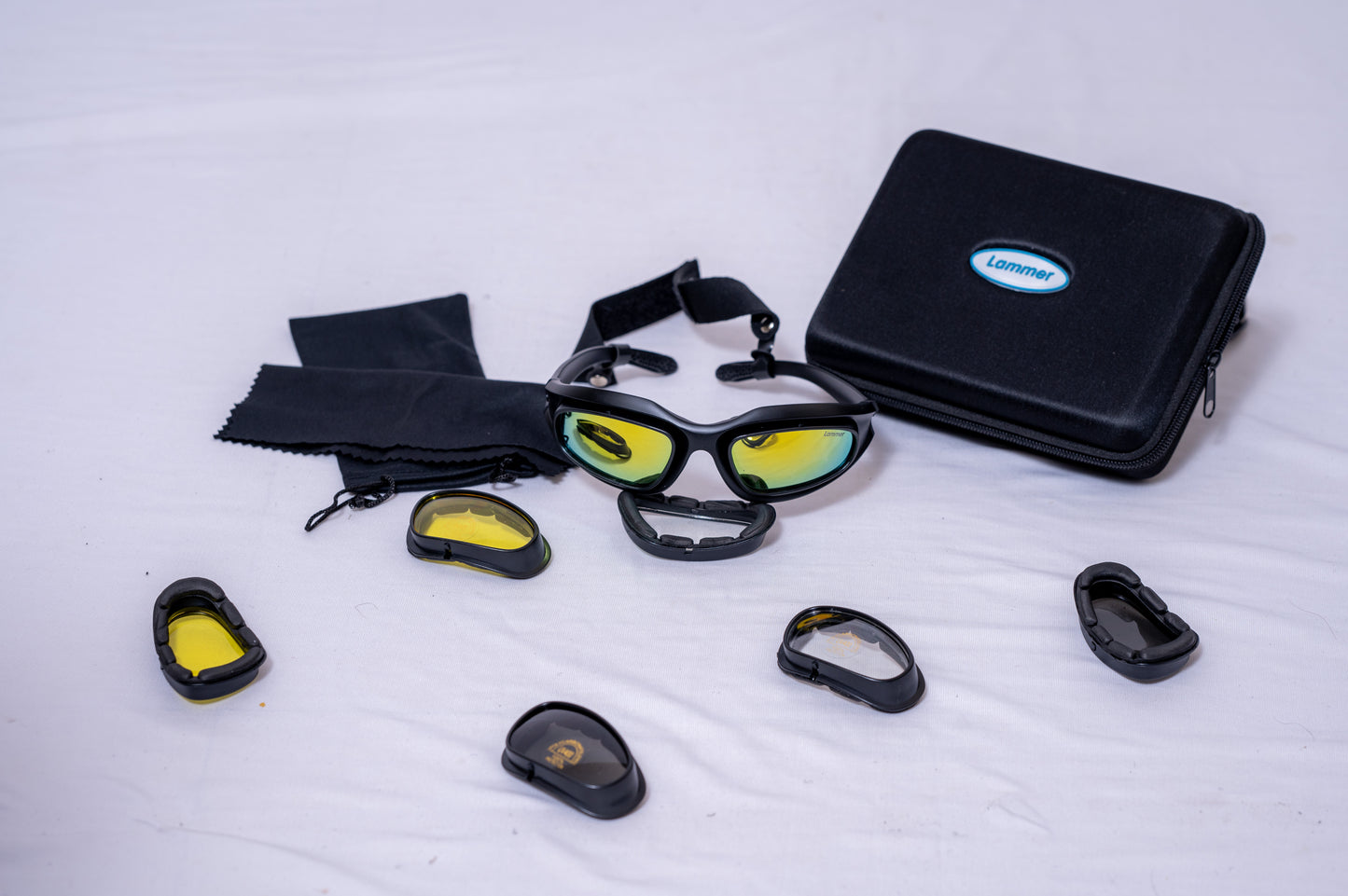 JAG UV Defender Sun-Glasses with Cushioning & Changeable Lenses | 4 Lenses