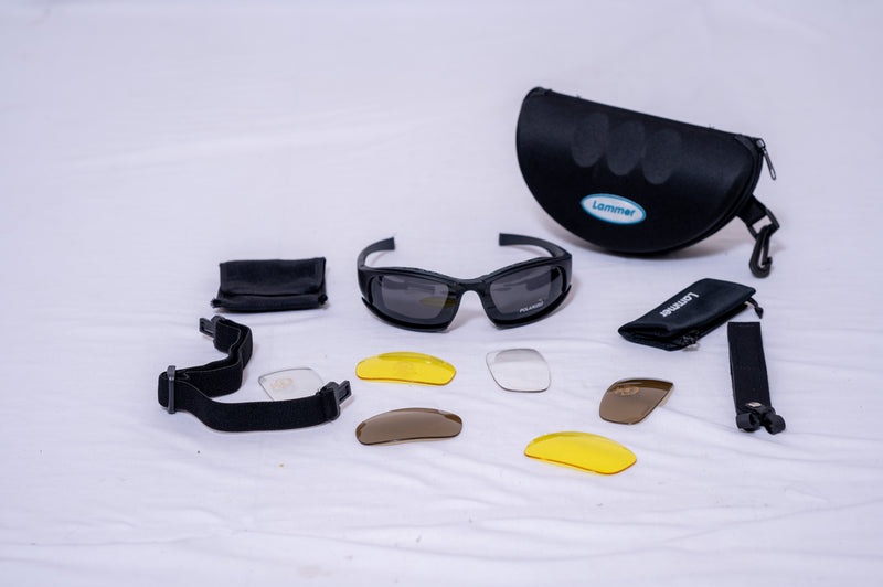 JAG Glare Guardian with Changeable Lenses | UV Guard | Polarised | 4 Lenses