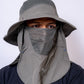 JAG Peakfinder Travel & Trekking Hat | UV Protected | Convertible Neck & Face Cover | Convertible Hat