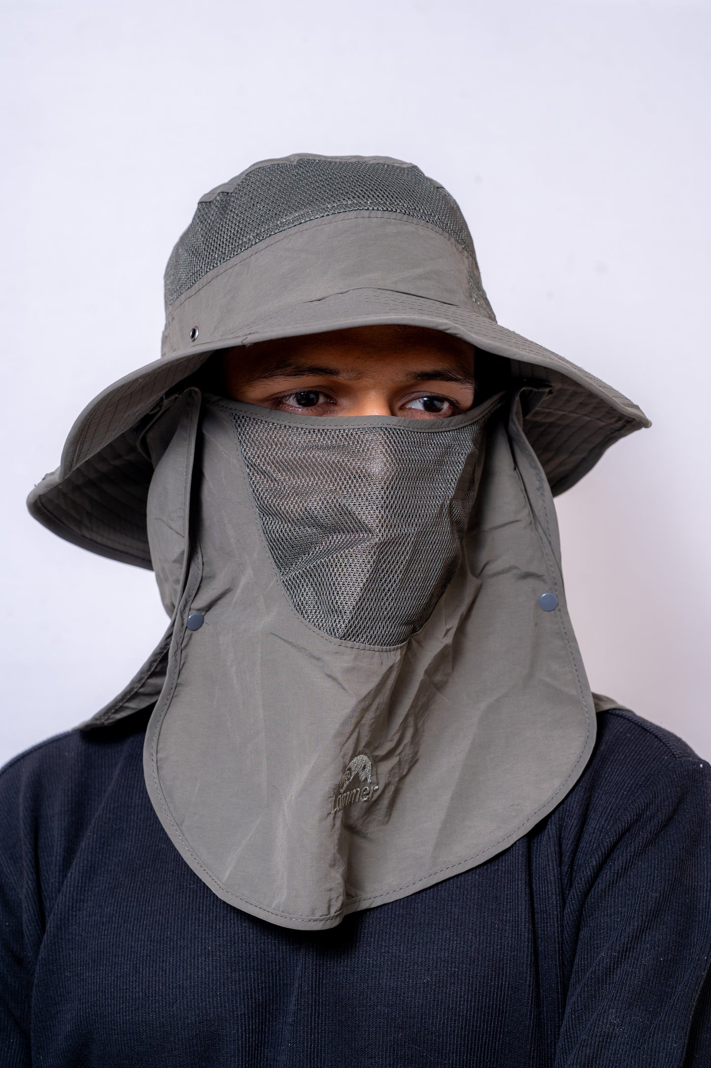 JAG Peakfinder Travel & Trekking Hat | UV Protected | Convertible Neck & Face Cover | Convertible Hat