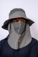 JAG Peakfinder Travel & Trekking Hat | UV Protected | Convertible Neck & Face Cover | Convertible Hat