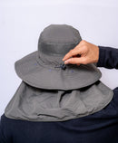 JAG Peakfinder Travel & Trekking Hat | UV Protected | Convertible Neck & Face Cover | Convertible Hat