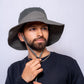 JAG Peakfinder Travel & Trekking Hat | UV Protected | Convertible Neck & Face Cover | Convertible Hat