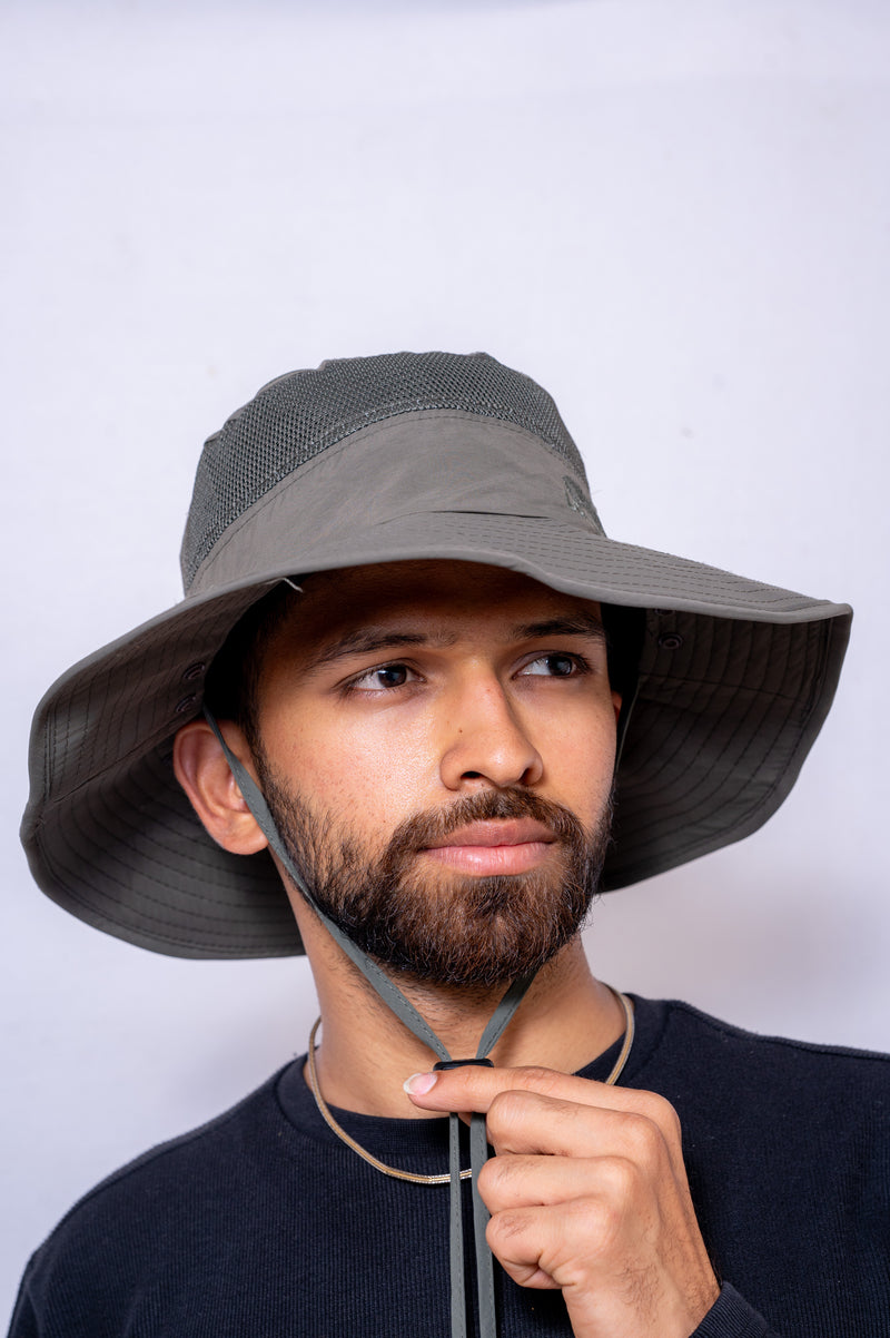 JAG Peakfinder Travel & Trekking Hat | UV Protected | Convertible Neck & Face Cover | Convertible Hat