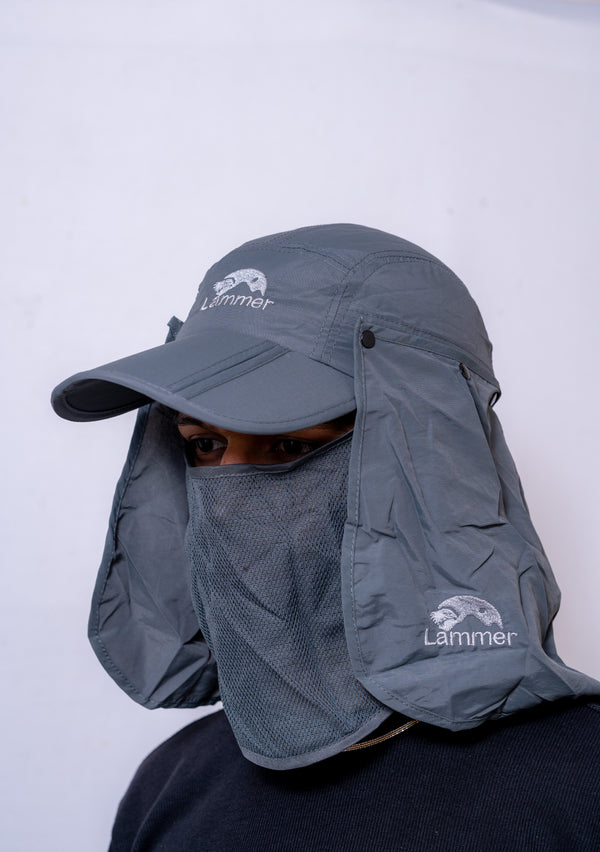 JAG Summit Seeker Outdoor UV Cap | Convertible Face & Neck Cover | Convertible Cap