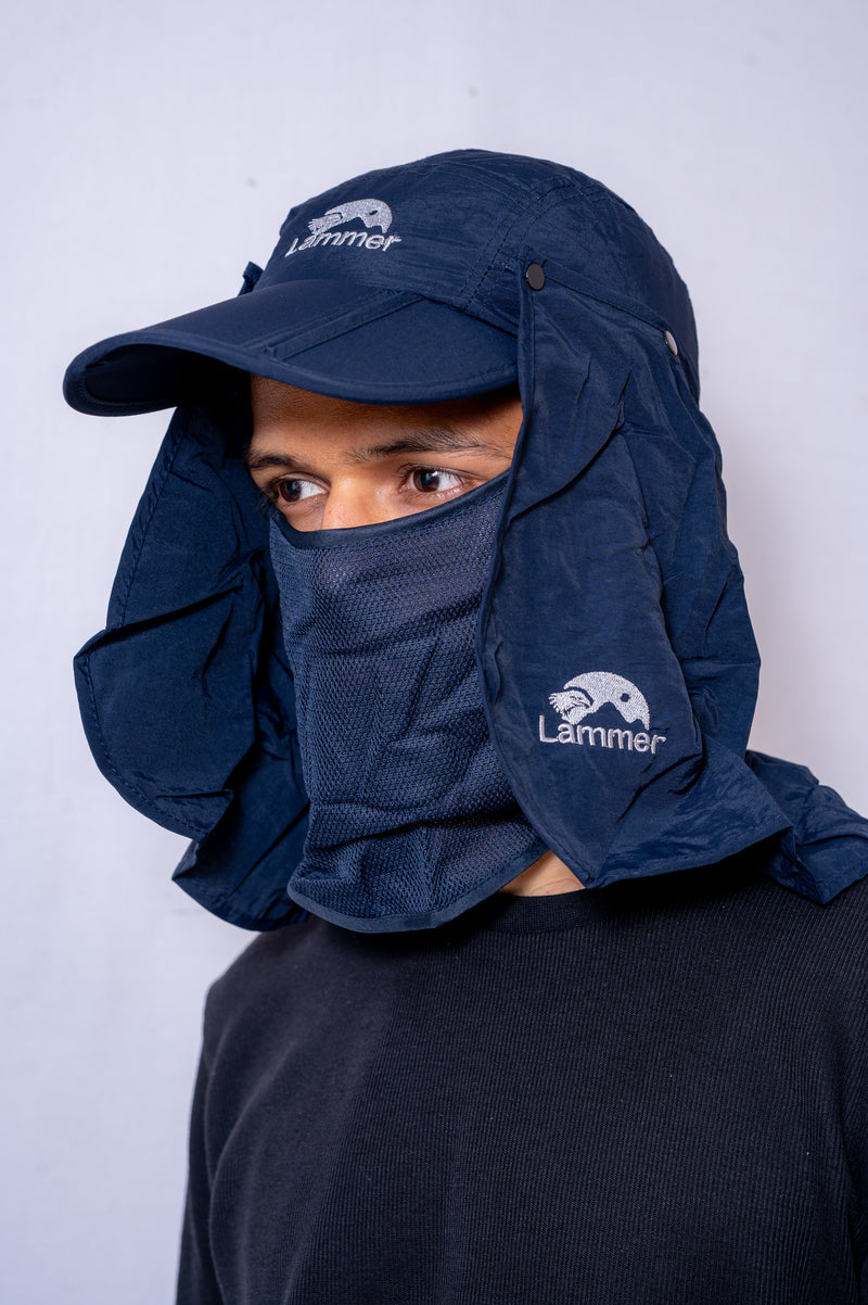 JAG Summit Seeker Outdoor UV Cap | Convertible Face & Neck Cover | Convertible Cap