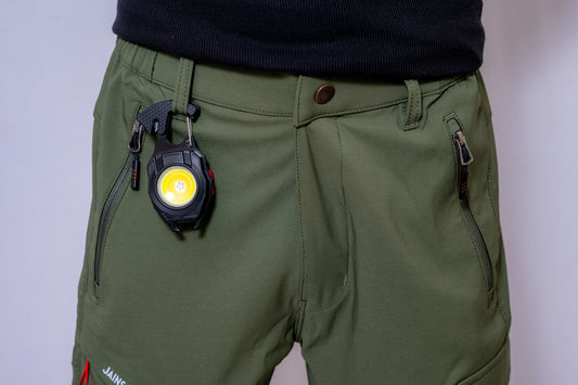JAG Carabiner Torch with Lighter, Whistle, Knife & Magnet