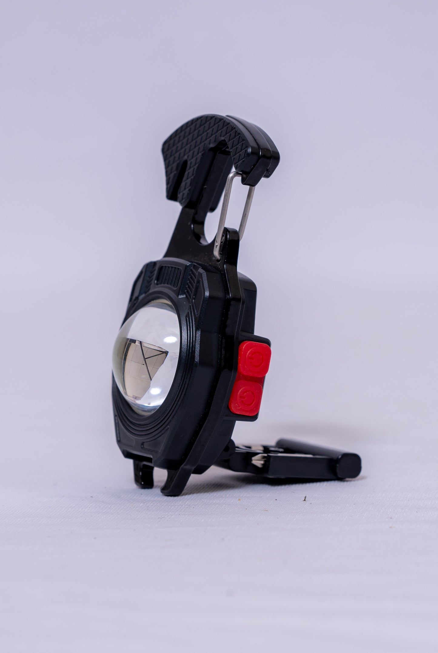 JAG Carabiner Torch with Lighter, Whistle, Knife & Magnet
