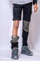 JAG Adventure Seeker Pants for Kids | Convertible | Quick-Dry | Black & Grey Combination