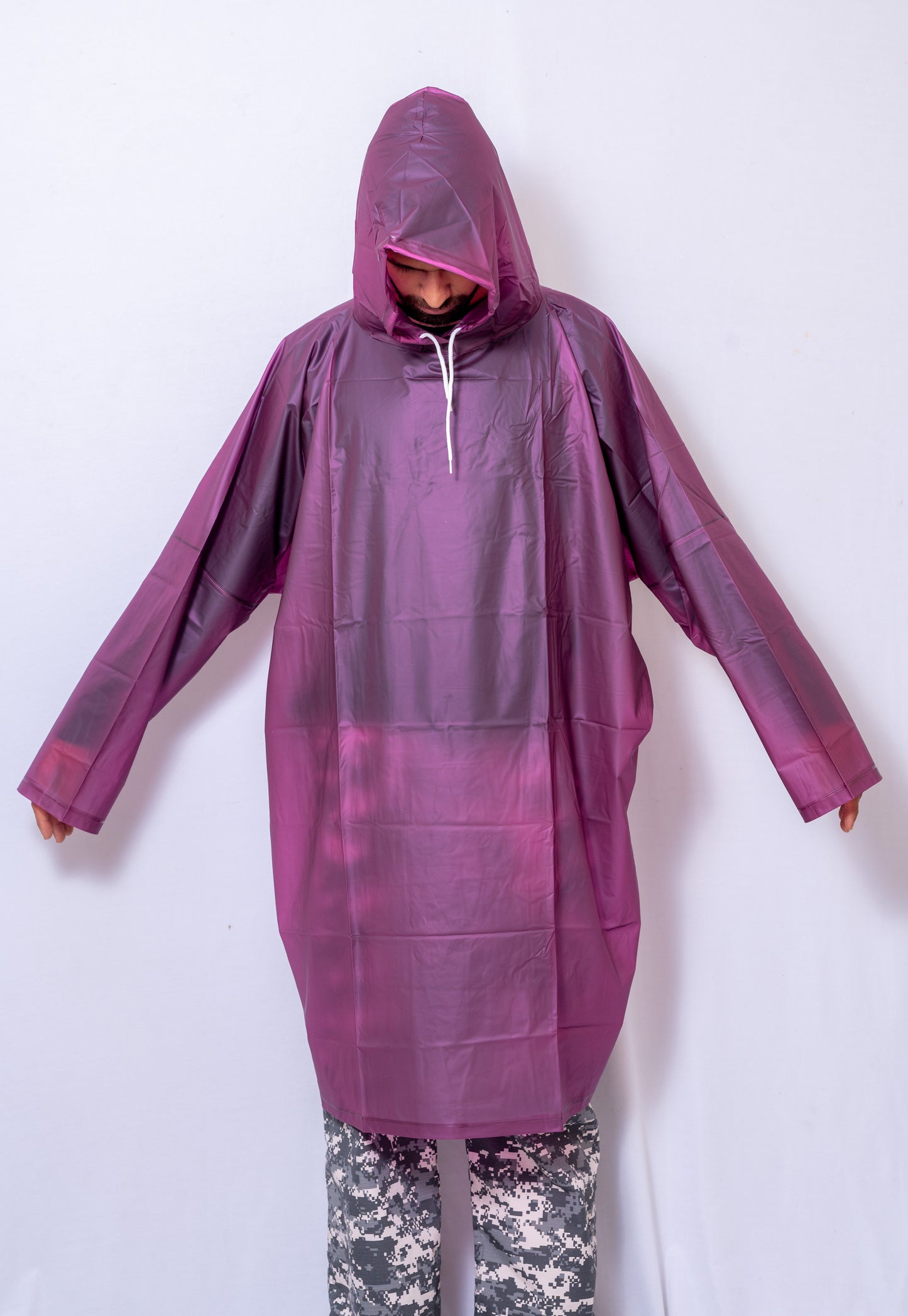 JAG Foldable PVC Poncho | One Size | Thick Heavy Duty