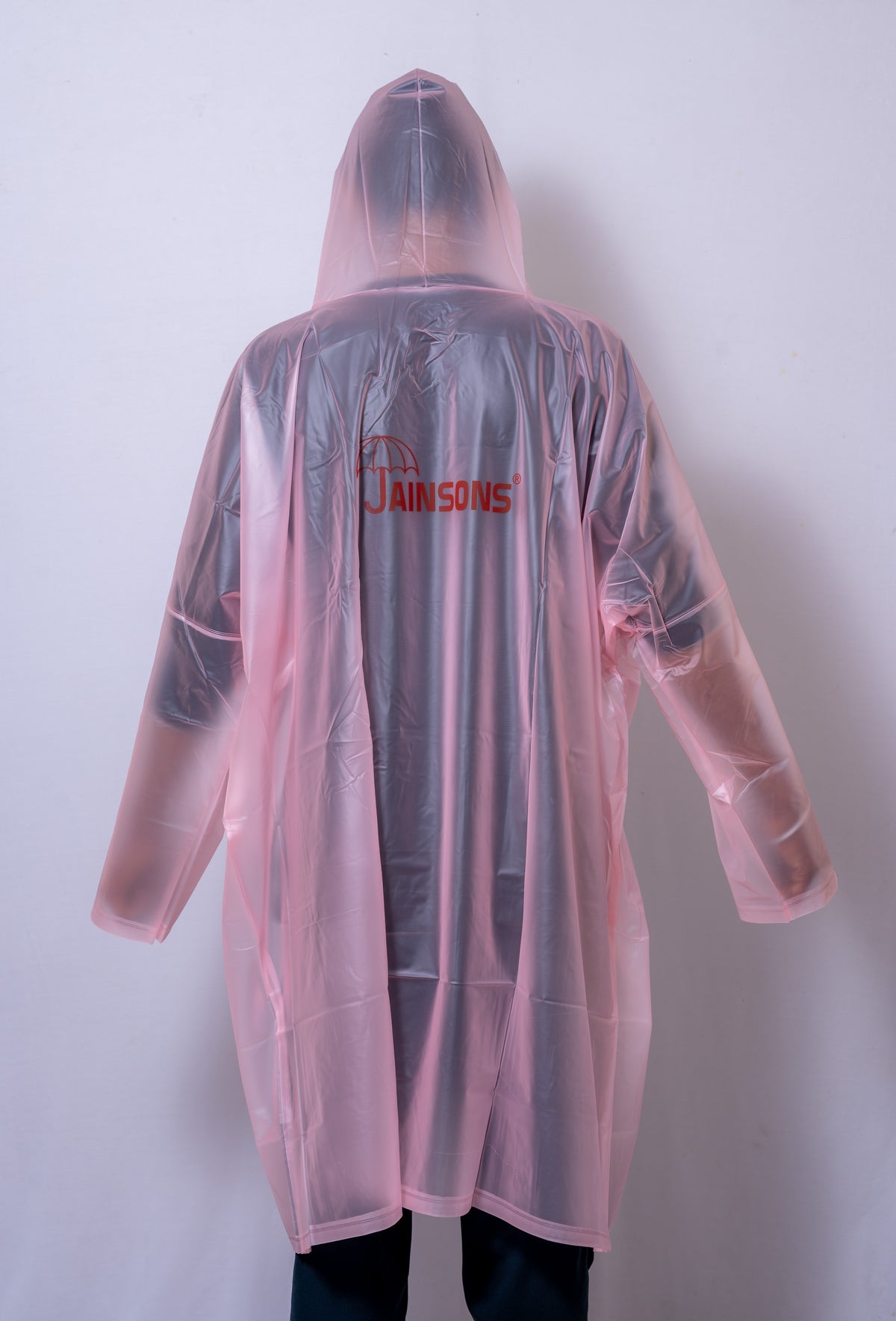 【Raucohouse】Glossy coating raglan long padding jumper Umfun Men's Long Raincoat Lightweight Rain Jackets