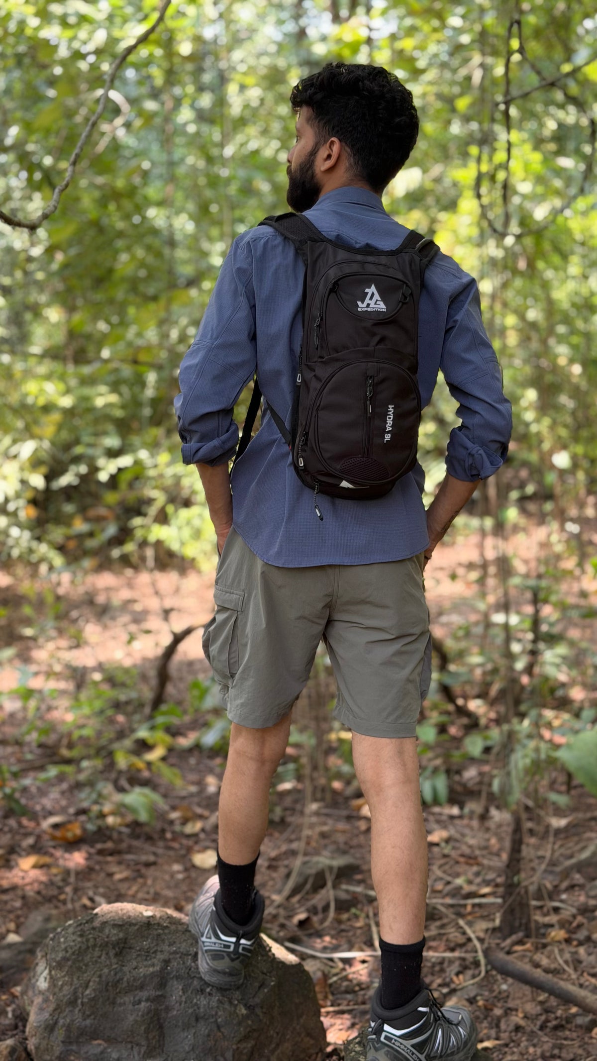 JAG Hydra 9L Hydration Bag and Backpack for Trail Running and Cycling | 9 Litres (Without Bladder)