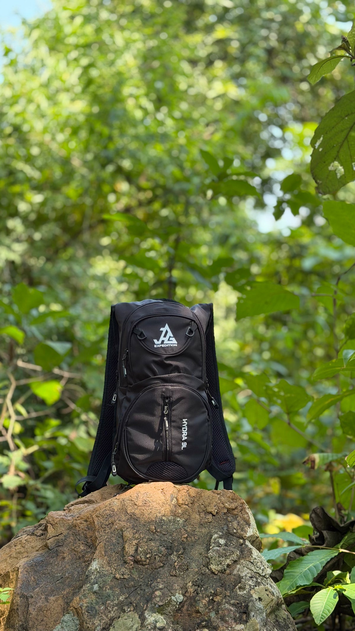 JAG Hydra 9L Hydration Bag and Backpack for Trail Running and Cycling | 9 Litres (Without Bladder)