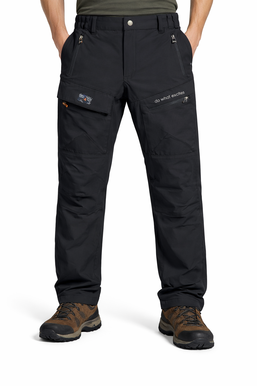 JAG Phantom Hiking & Trekking Pant | 7 Pocket Design | Quick Dry | 100% Breathable Fabric | Unisex Design
