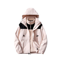JAG Polar Pro Double Jacket | Fleece Jacket with Windcheater | All Weather | 3 in 1 | Pink