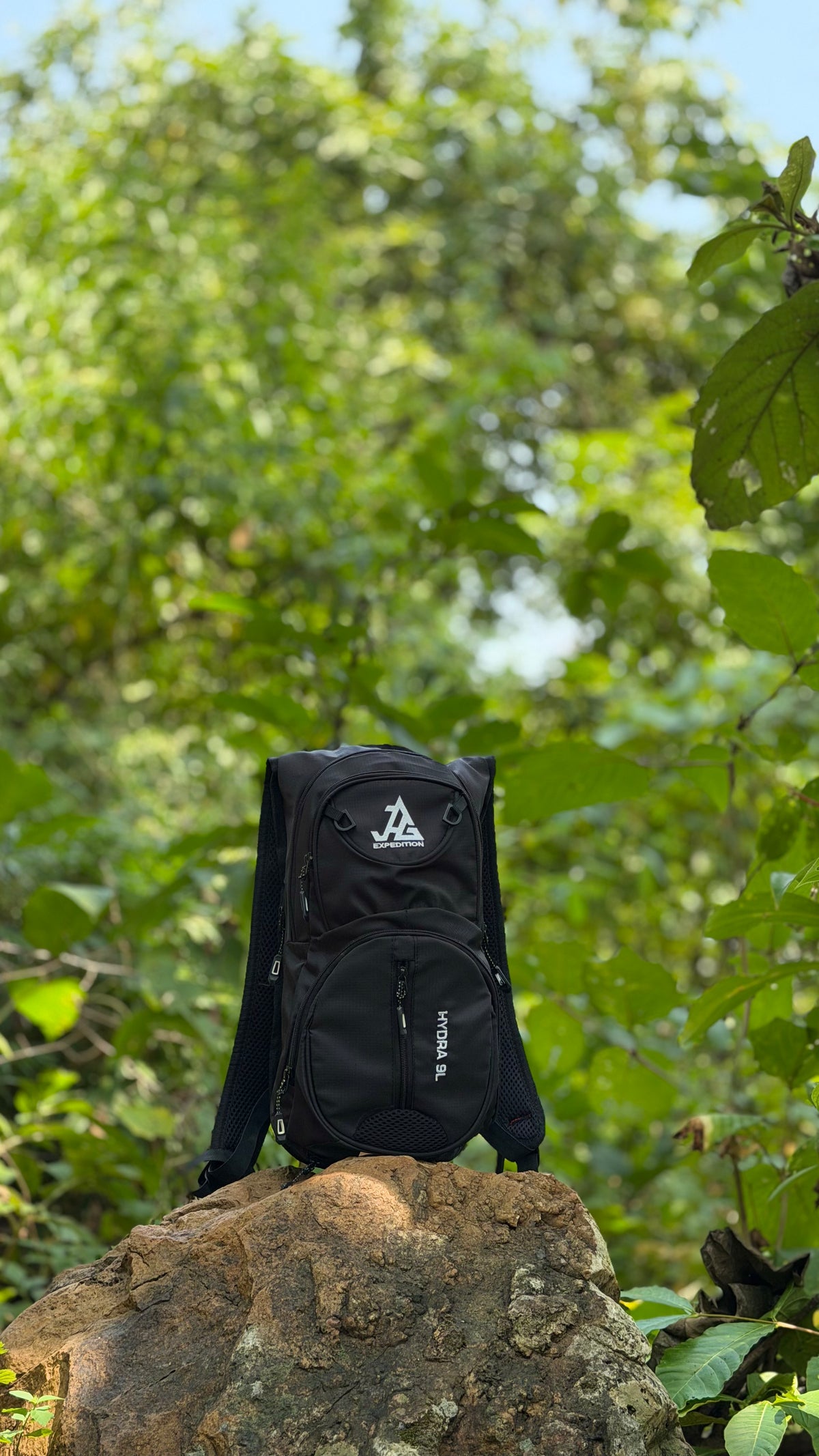 JAG Hydra 9L Hydration Bag and Backpack for Trail Running and Cycling | 9 Litres (Without Bladder)