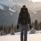 JAG Mt. Kailash Series Trekking & Hiking Pants | Snow Proof | Fleece Inside | Unisex Design | Bonded Fleeced Fabric | Snow Trekking Pants | Triple Layered Fabric | Space Grey - Limited Edition