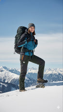 Himalayan Leopard Mt. Trishul Series Trekking & Hiking Pants | Snow Proof | Fleece Inside | Unisex Design | Bonded Fleeced Fabric | Snow Trekking Pants | Triple Layered Fabric | Men & Women