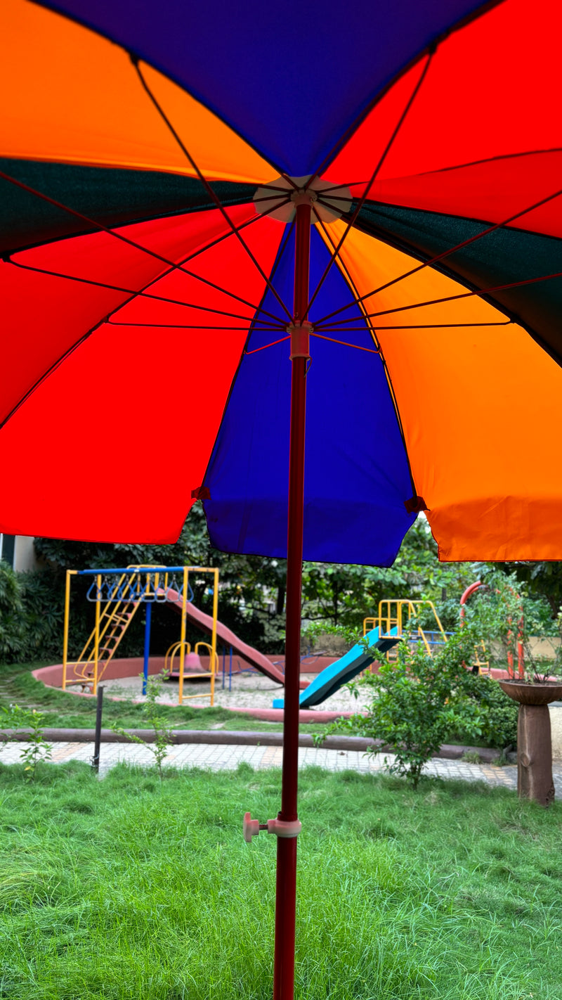 heavy fabric patio umbrella Heavy Duty Outdoor Garden Umbrella | Thick Oxford Fabric
