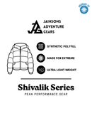 JAG Shivalik Series Minus 10 Polyfill Jacket | Heavy Insulation | Synthetic Polyfill | Made For Extreme | Ultra Light Weight | Peak Performance Gear