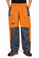 JAG TerraTrek Convertible Limited Edition Trekking Pant | Cosmic Orange | Bottom Zipper | Ultra Light Crush Fabric