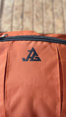 JAG Explore X 25L Self Foldable Daypack | Backpack and Day Bag for Hiking and Day Trips | Orange
