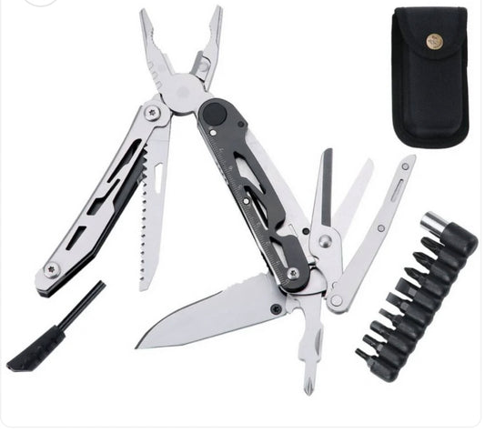 JAG|Traveler Multi-Tool Plier – 10-in-1 Compact Outdoor Camping & Survival Gear