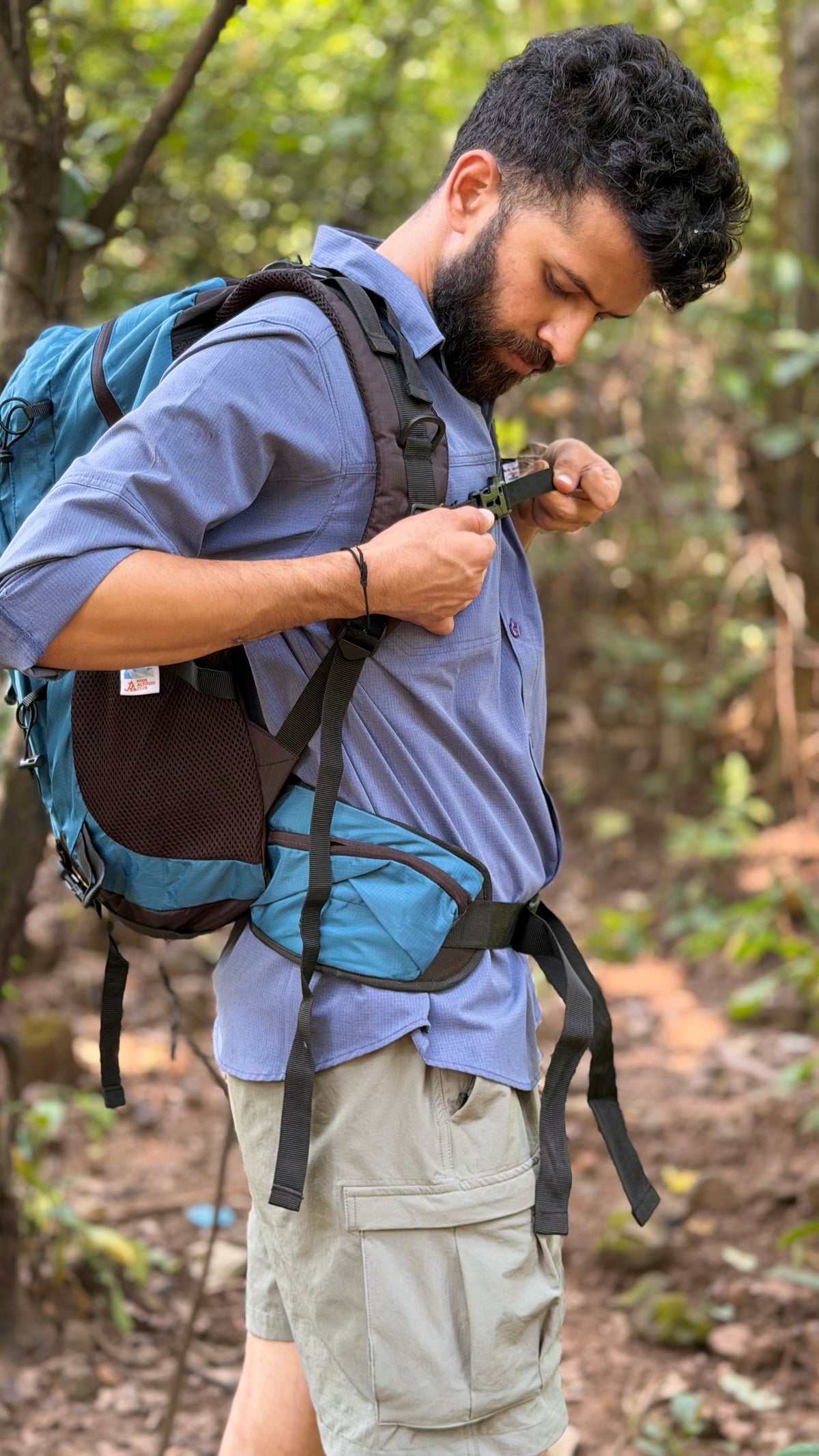 JAG Aranya 45L Alpine Backpack | Limited Edition | Air Flow Back Support | Twin Aluminium Rods + Mesh | Desert Fawn